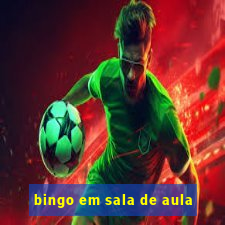 bingo em sala de aula